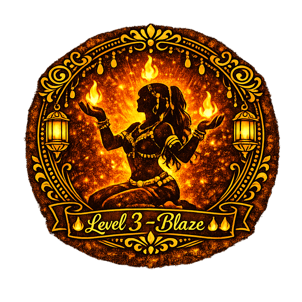 Blaze Level Badge