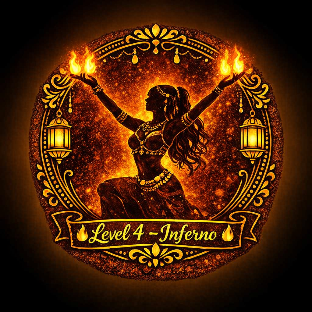 Inferno Level Badge